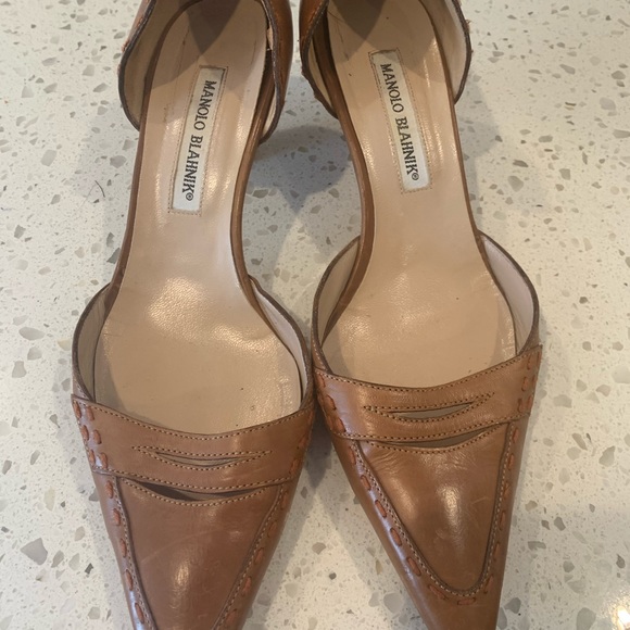 Manolo Blahnik Shoes - Brown Manolo Blahnik Heels